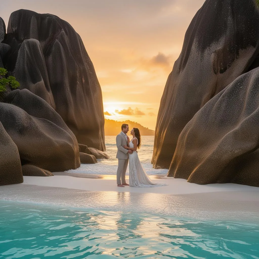 Romance in Seychelles