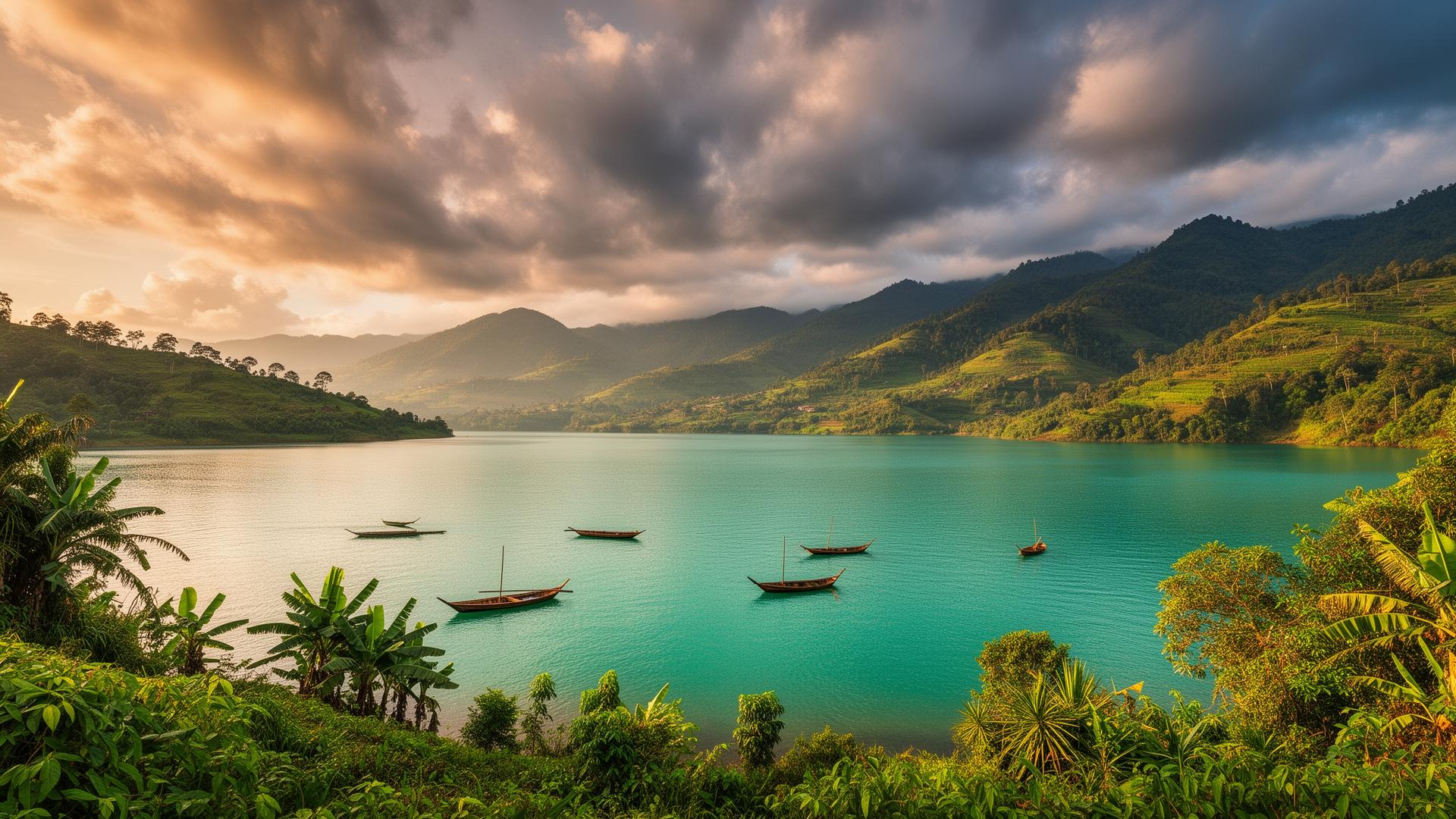 Lake Kivu, Rwanda